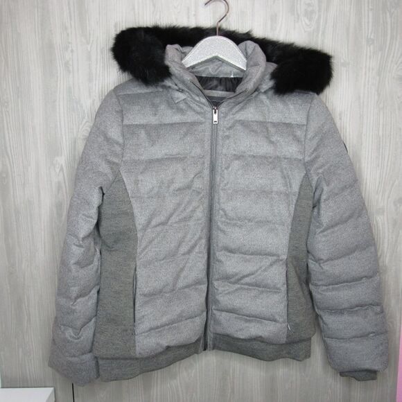 U Talia Women’s Wool Jacket Gray Heather Size Med - Picture 2 of 6